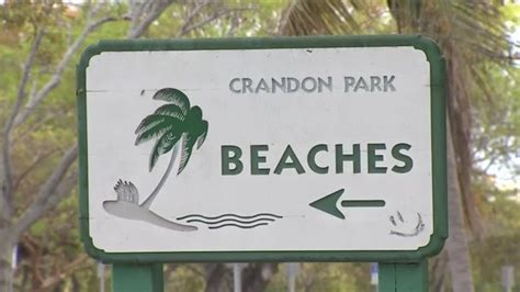 Swimming advisory issued due to fecal pollution at Crandon Park Beach